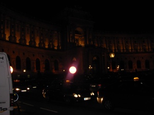 the Hofburg Palace